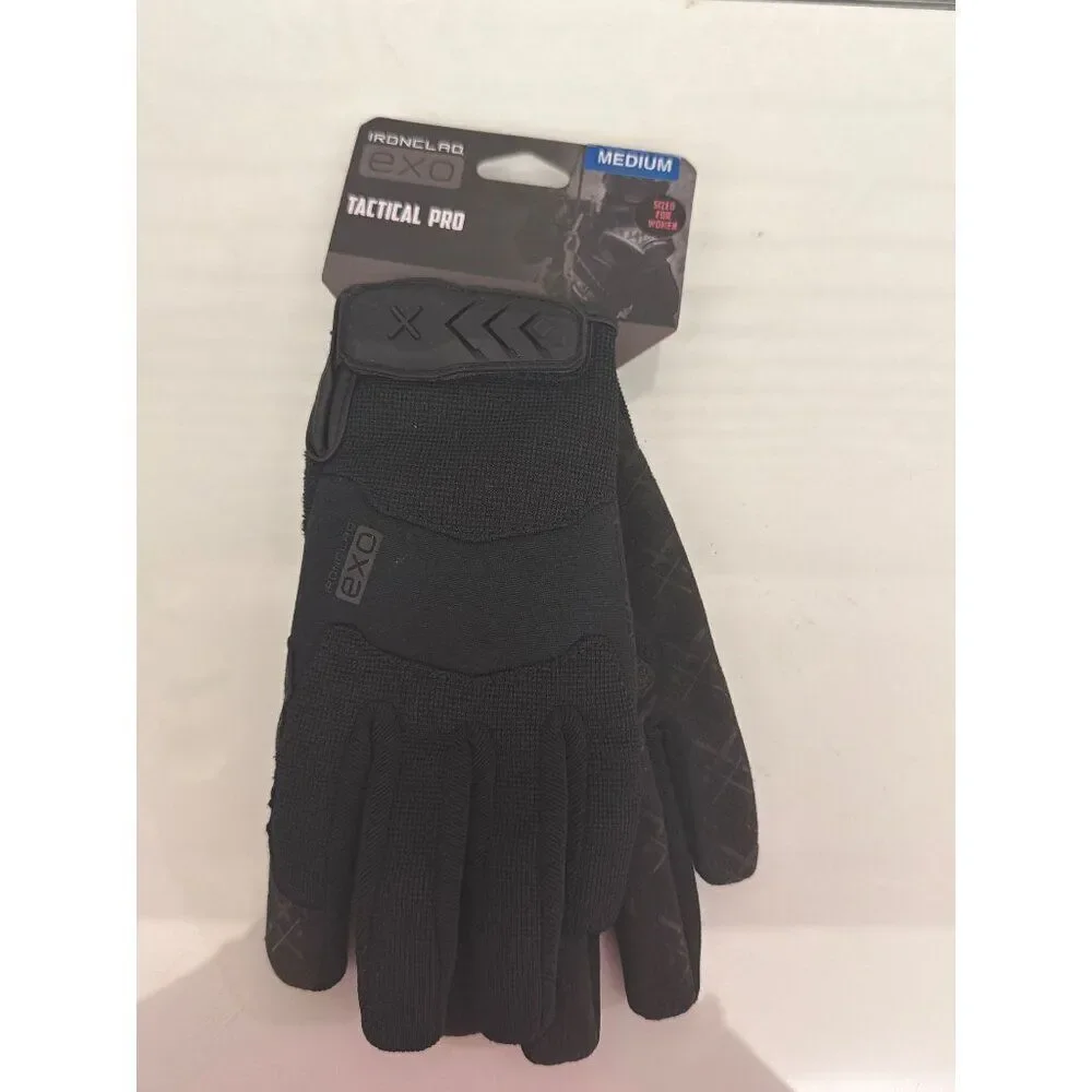 Ironclad Tactical Pro Women’s Black Gloves Size M